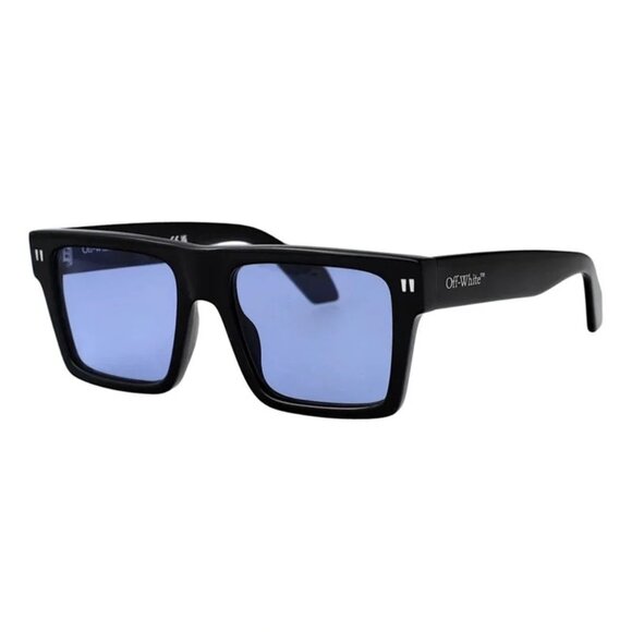NEW OFF-WHITE SUNGLASSES BLACK MEN EYEWEAR OFF-WHITE OERI109 LAWTON 1045